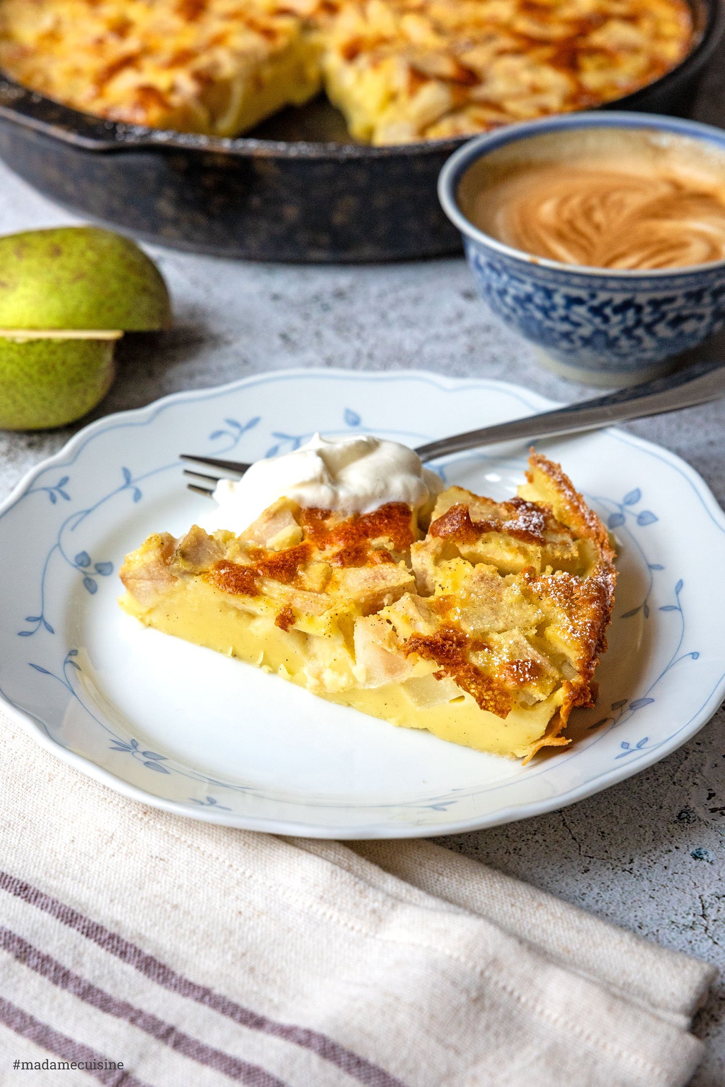 Clafoutis mit Birnen | Madame Cuisine Rezept