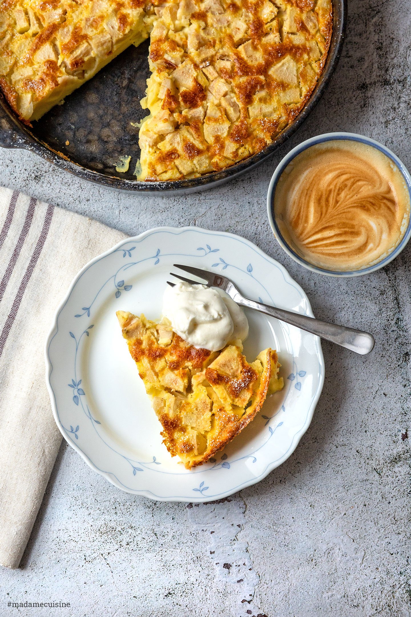 Clafoutis mit Birnen | Madame Cuisine Rezept