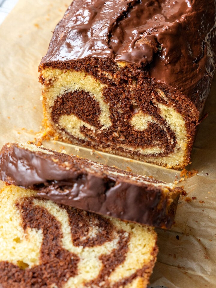 Einfacher saftiger Sandkuchen - Madame Cuisine