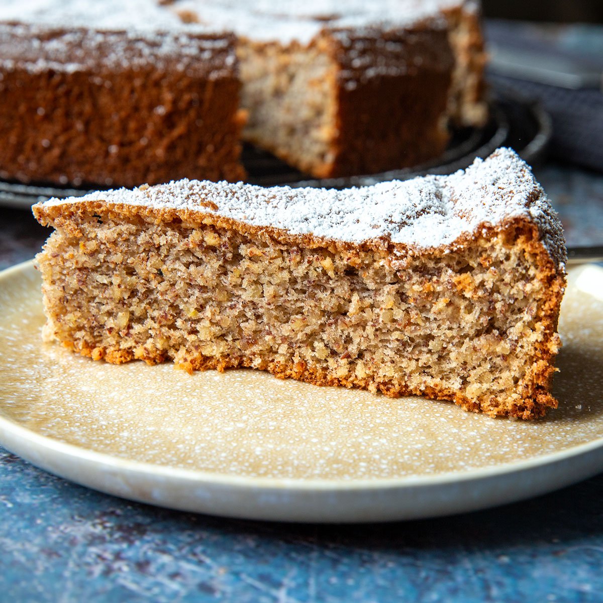 Mallorquinischer Mandelkuchen 