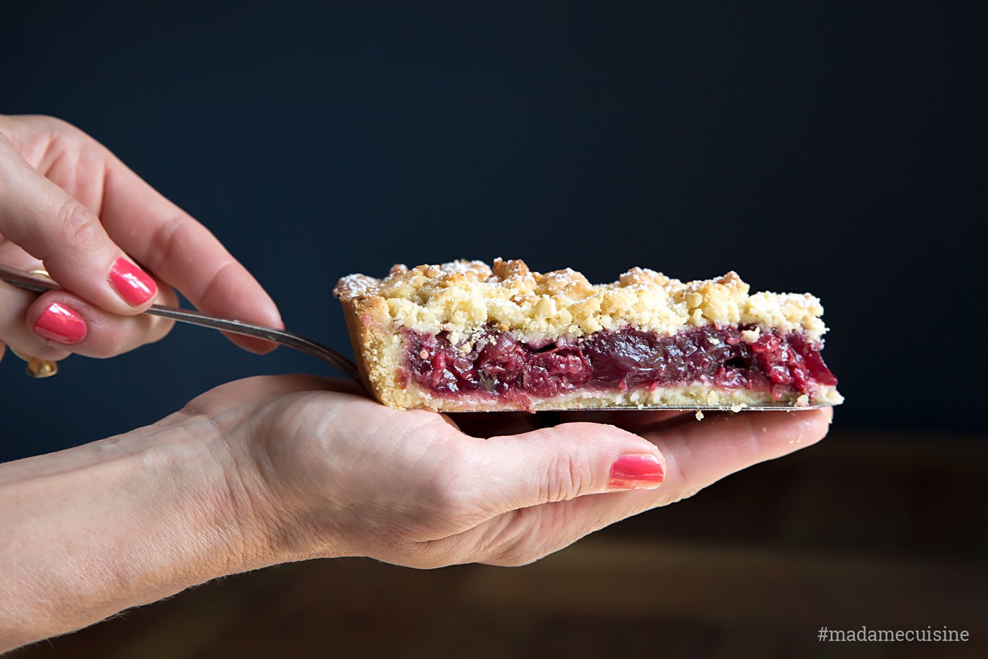 Kirsch-Streusel-Kuchen - Madame Cuisine