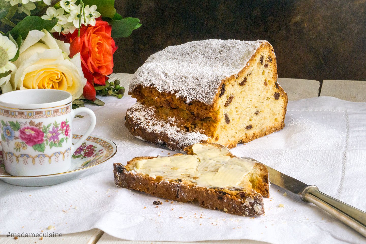 Einfaches Christstollen Rezept | Madame Cuisine Rezept