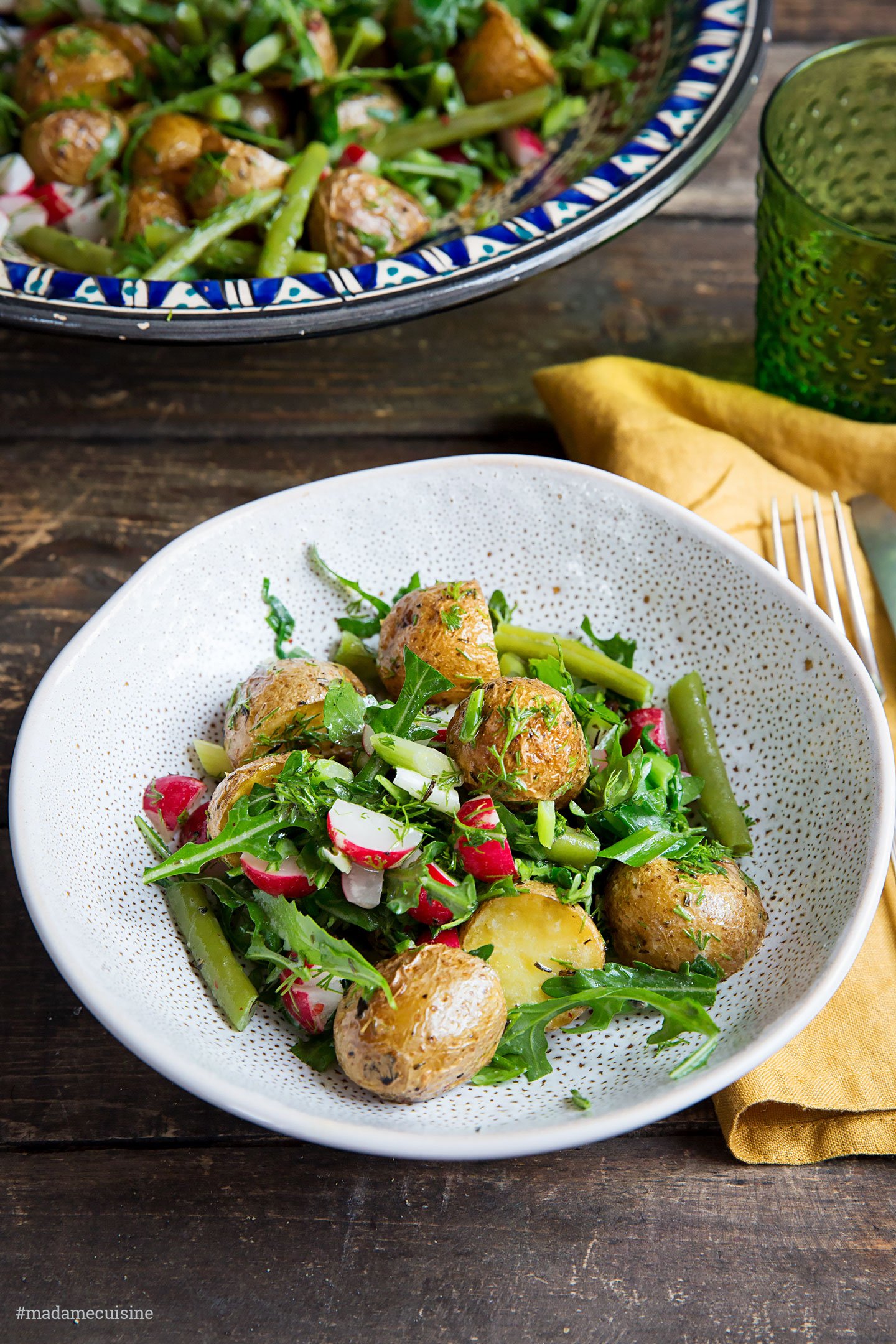 Frühlings-Kartoffelsalat mit Radieschen - Madame Cuisine