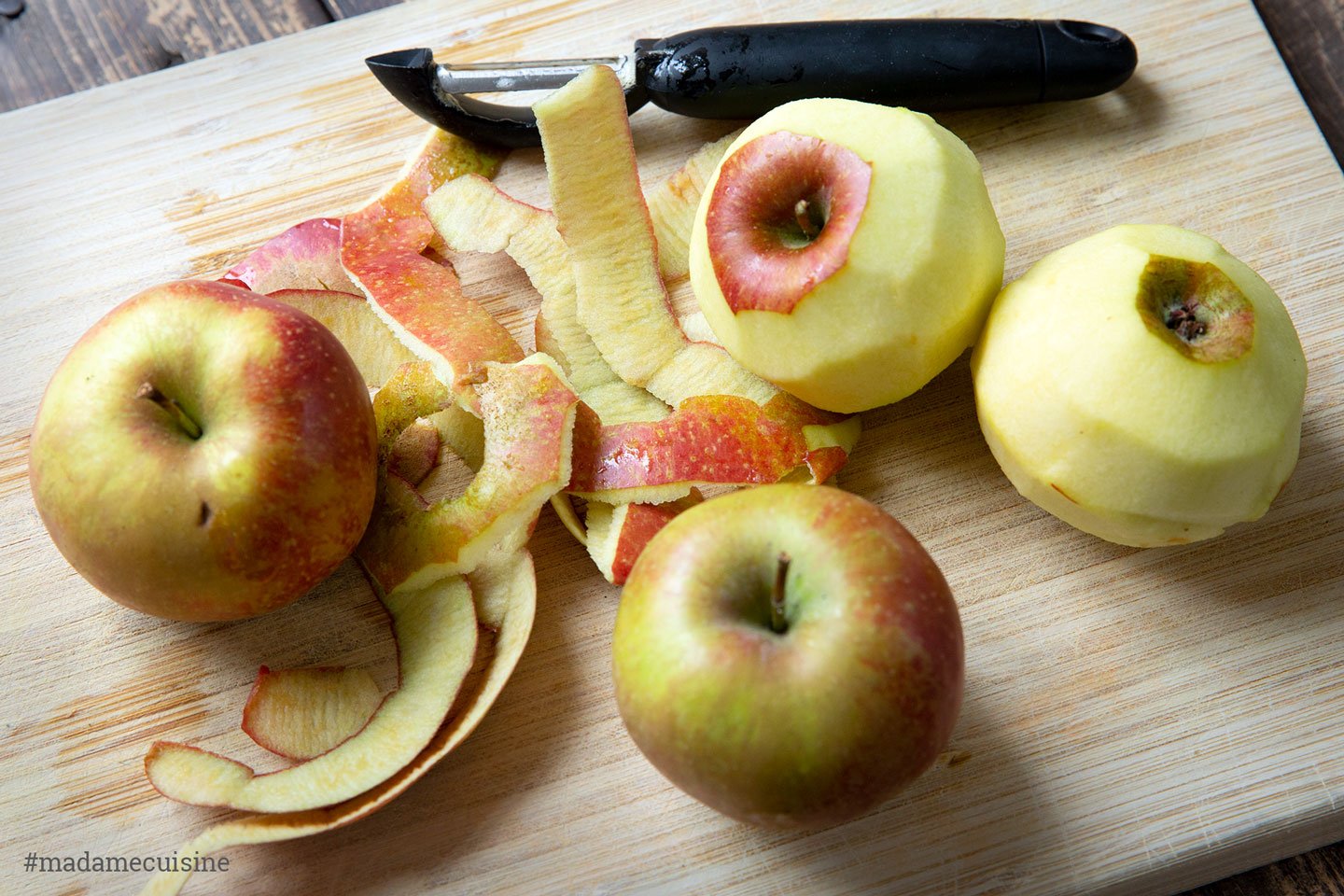 Apfelkompott einfach selbstgemacht - Madame Cuisine Apfelkompott einfach selbstgemacht - Madame Cuisine