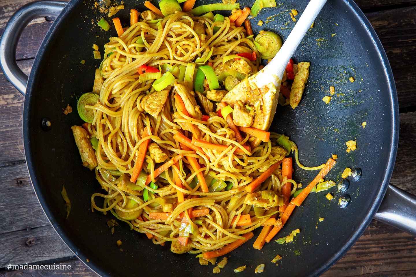 Gebratene Nudeln - Madame Cuisine