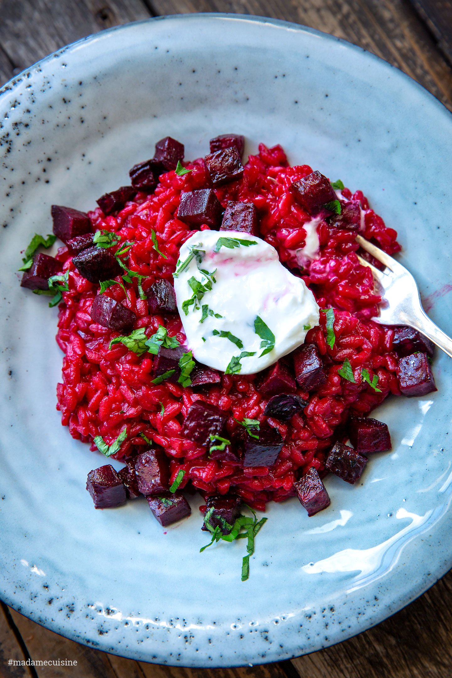 Rote Bete Risotto - Madame Cuisine