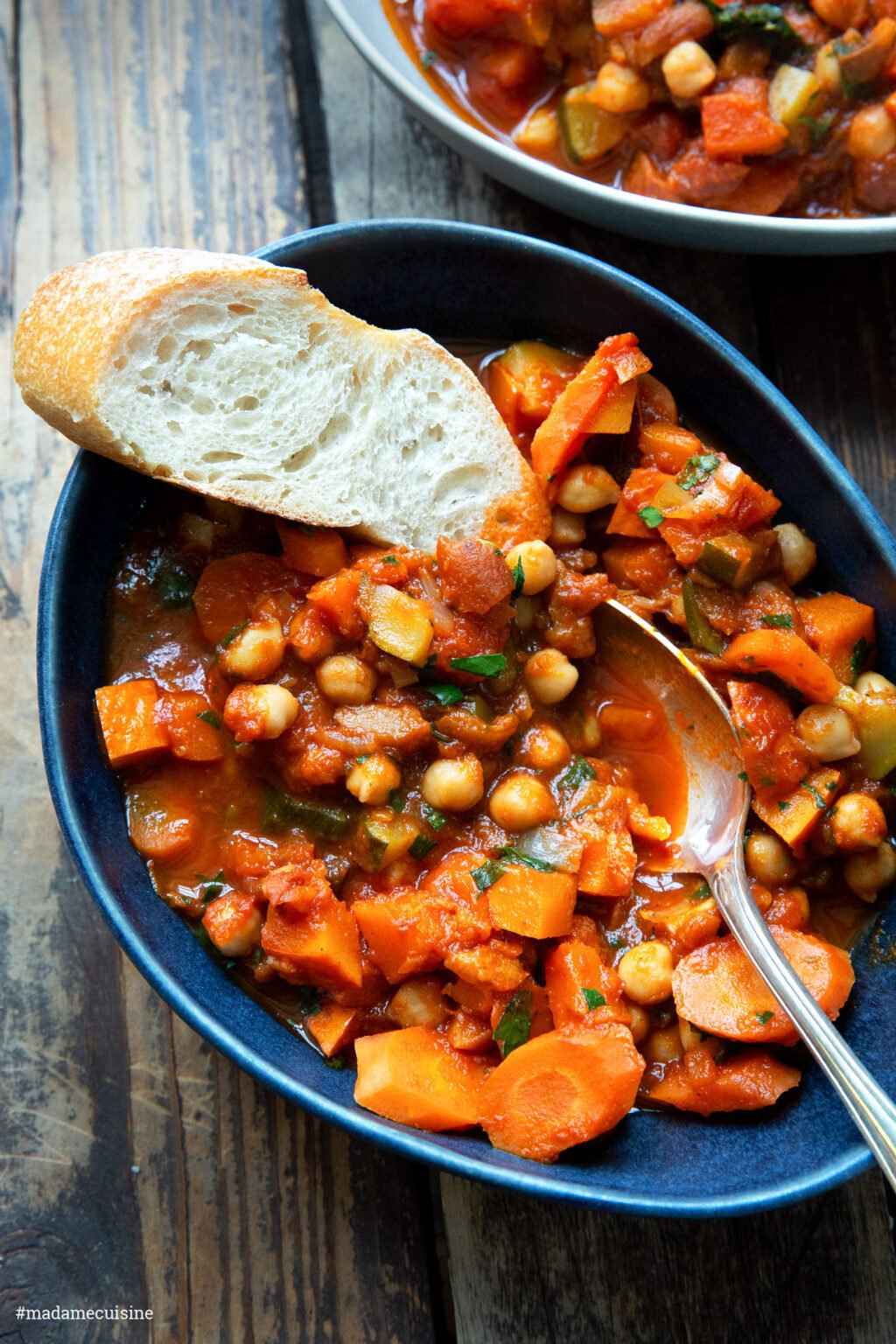 Marokkanischer Kichererbsen-Eintopf - Madame Cuisine