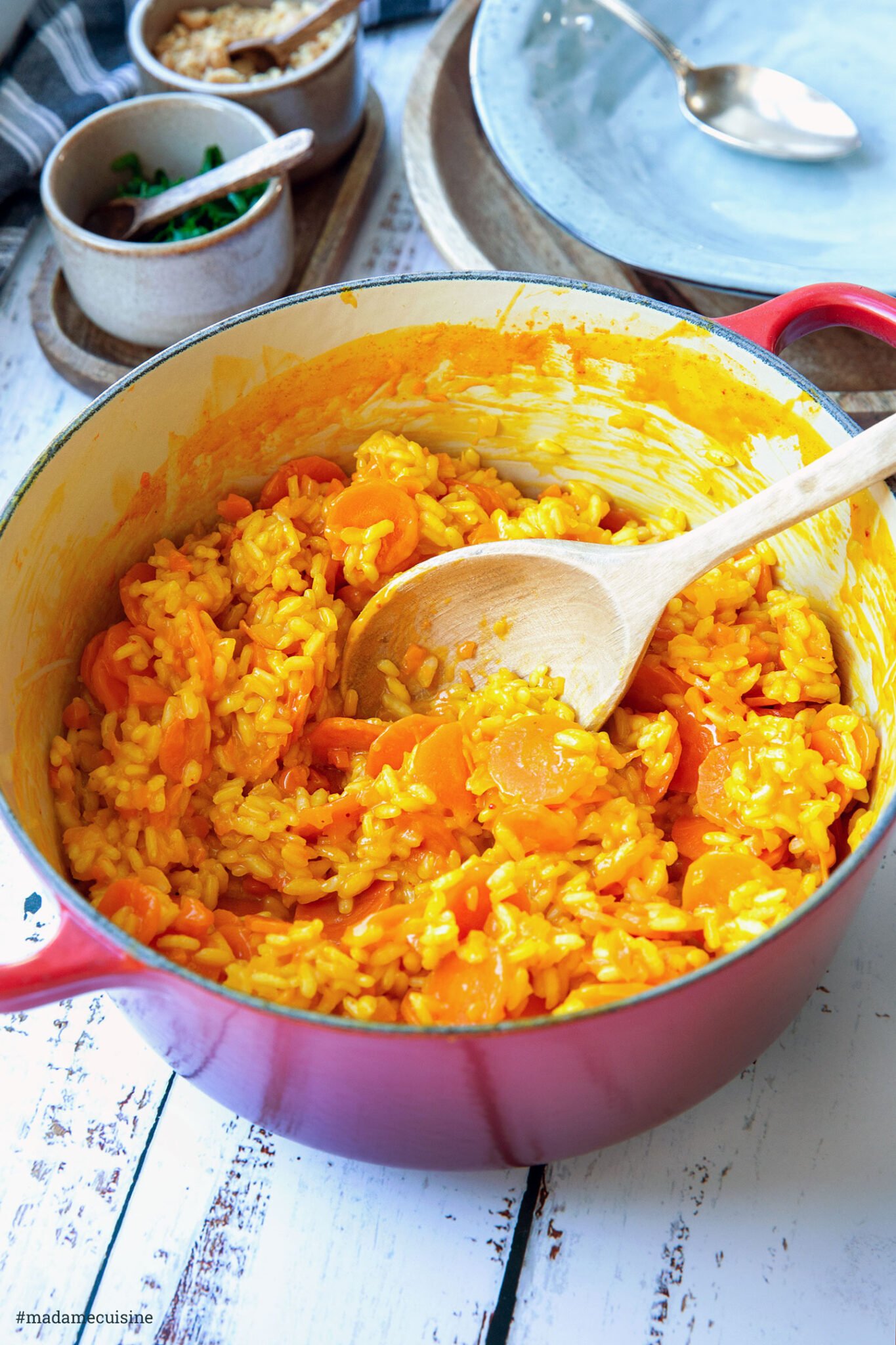 Möhren-Risotto - Madame Cuisine
