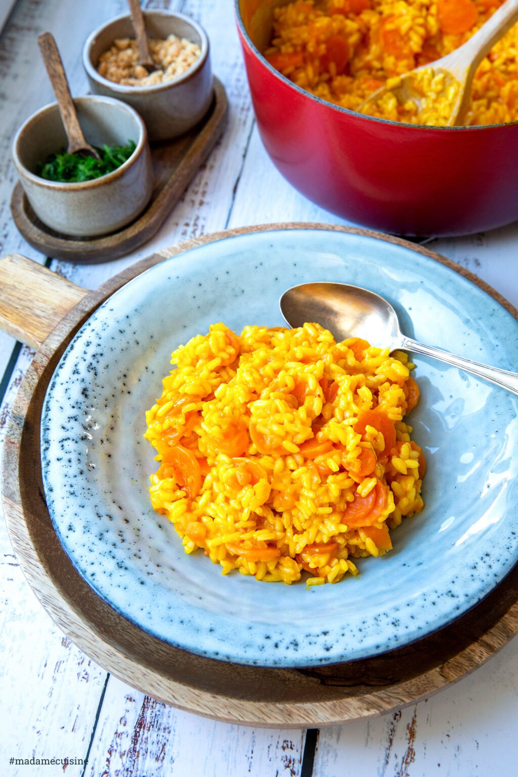 Möhren-Risotto - Madame Cuisine