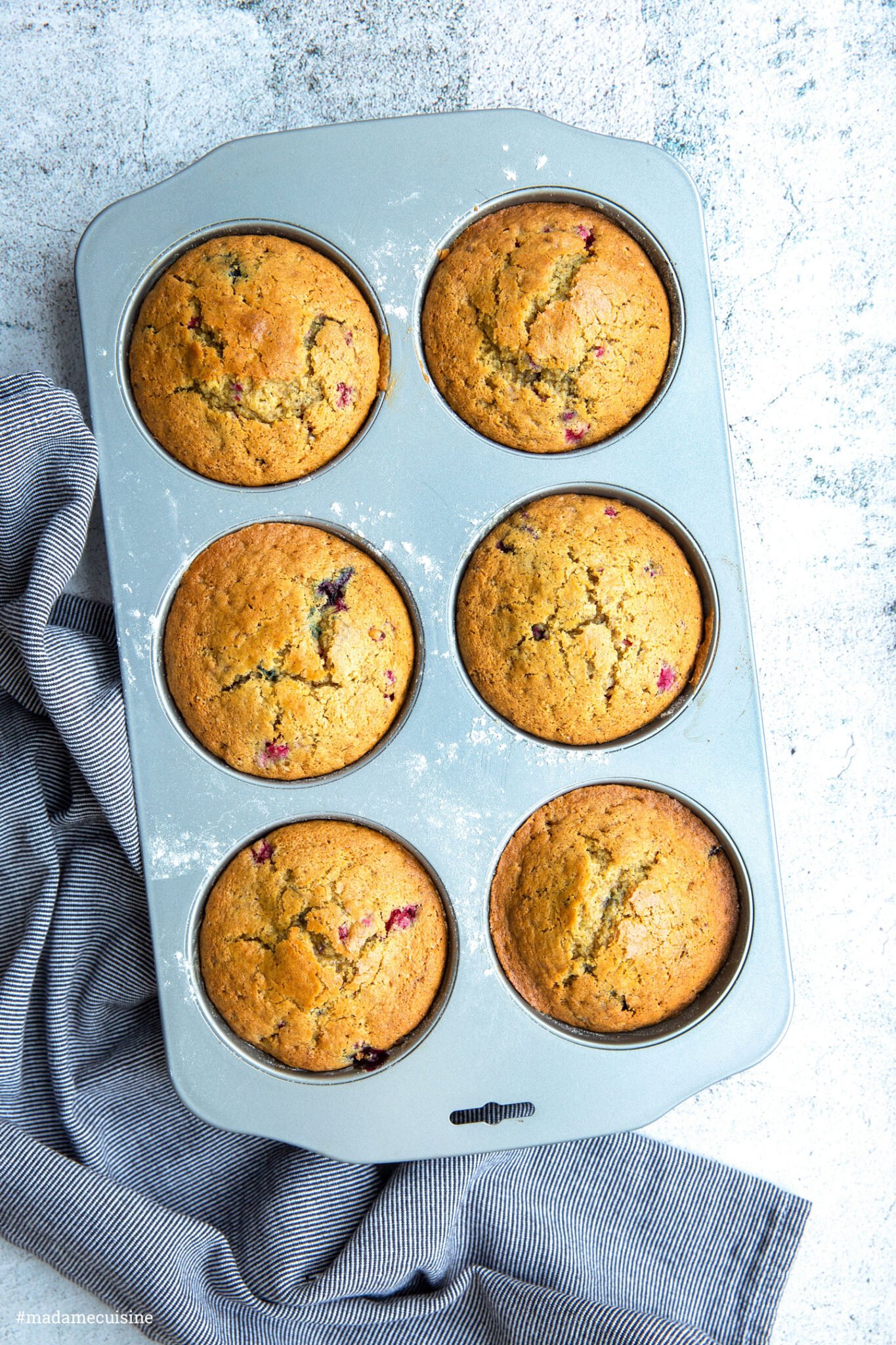 Vegane Beeren-Muffins - Madame Cuisine
