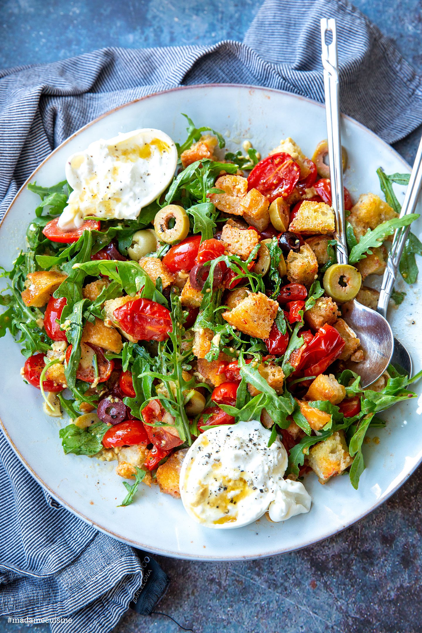 Italienischer Brotsalat (Panzanella) | Madame Cuisine Rezept