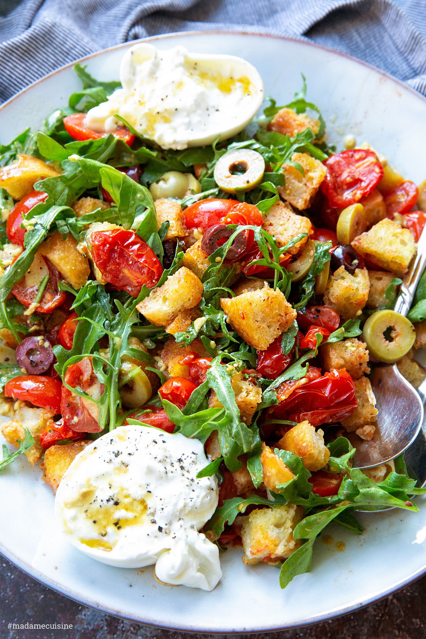 Italienischer Brotsalat (Panzanella) | Madame Cuisine Rezept