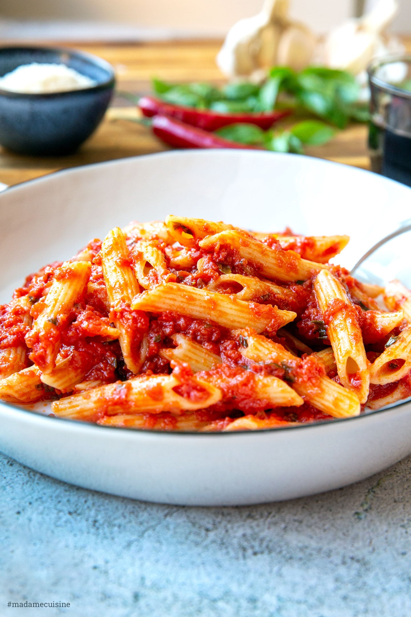 Penne all' Arrabbiata