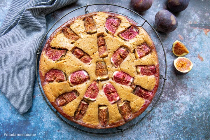 Feigenkuchen mit Ricotta - Madame Cuisine