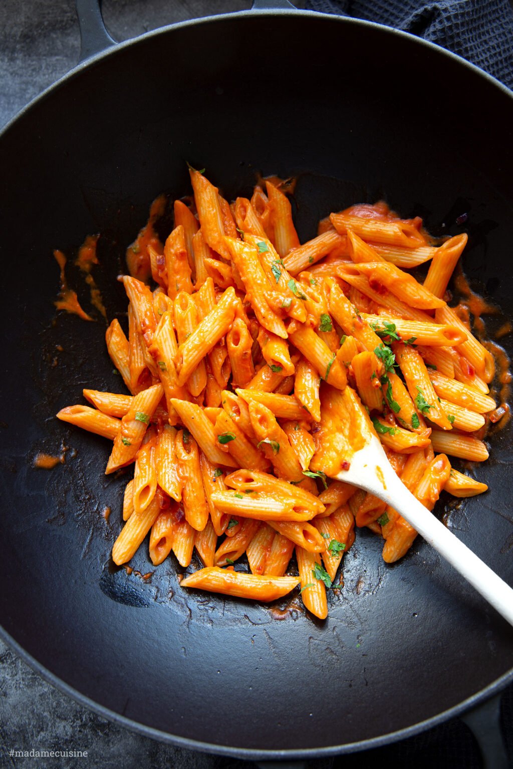 Penne alla Vodka - Madame Cuisine