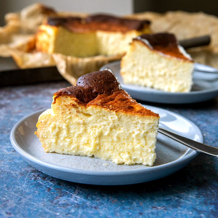 Baskischer Käsekuchen - Madame Cuisine