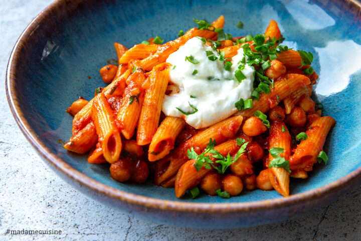 Kichererbsen Pasta Rezept