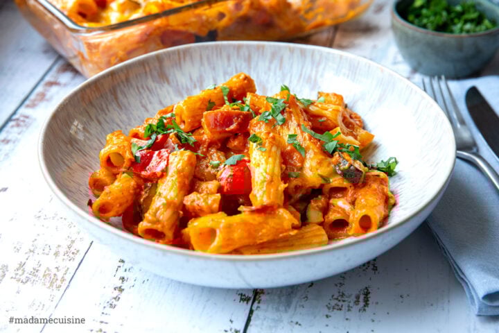 Rigatoni al Forno - Madame Cuisine