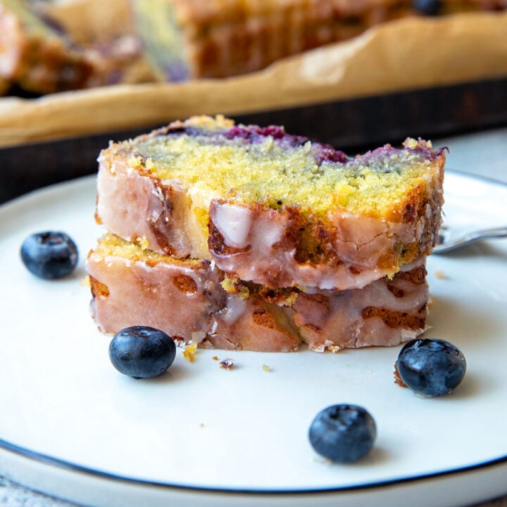Blaubeer-Buttermilch-Zitronenkuchen - Madame Cuisine