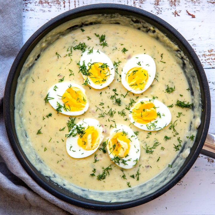 Eier in Senfsauce - Madame Cuisine