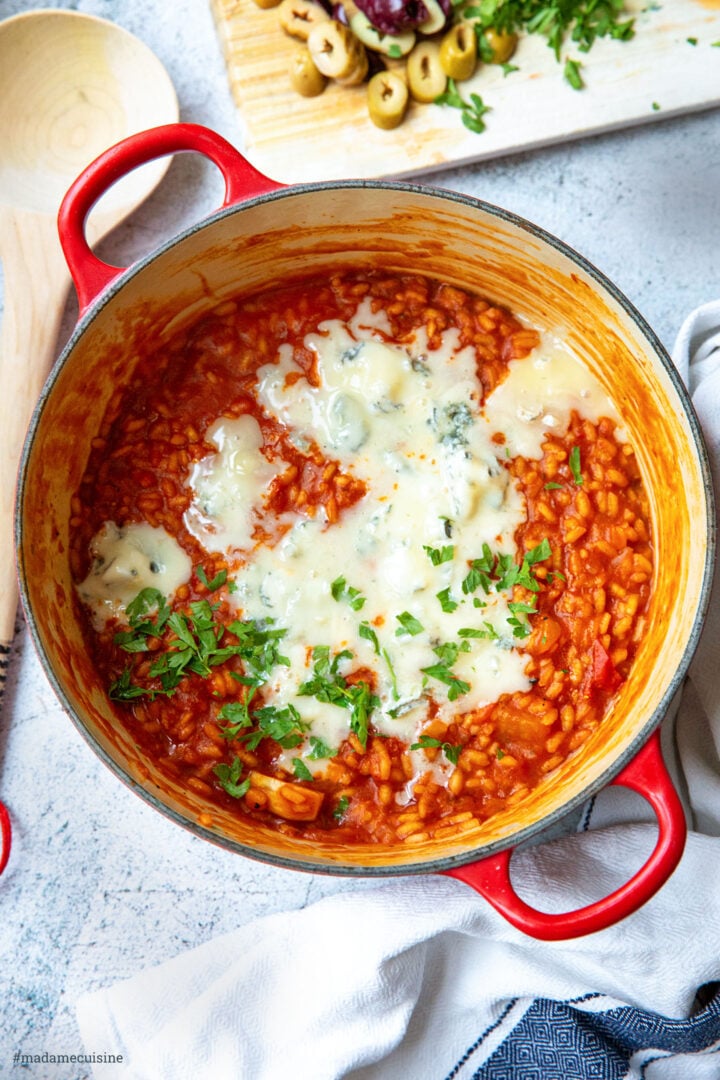 TomatenRisotto mit Madame Cuisine