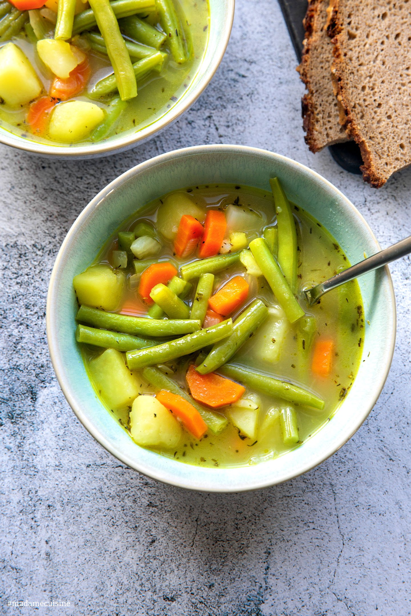 Grüne-Bohnen-Eintopf - Madame Cuisine Grüne-Bohnen-Eintopf - Madame Cuisine