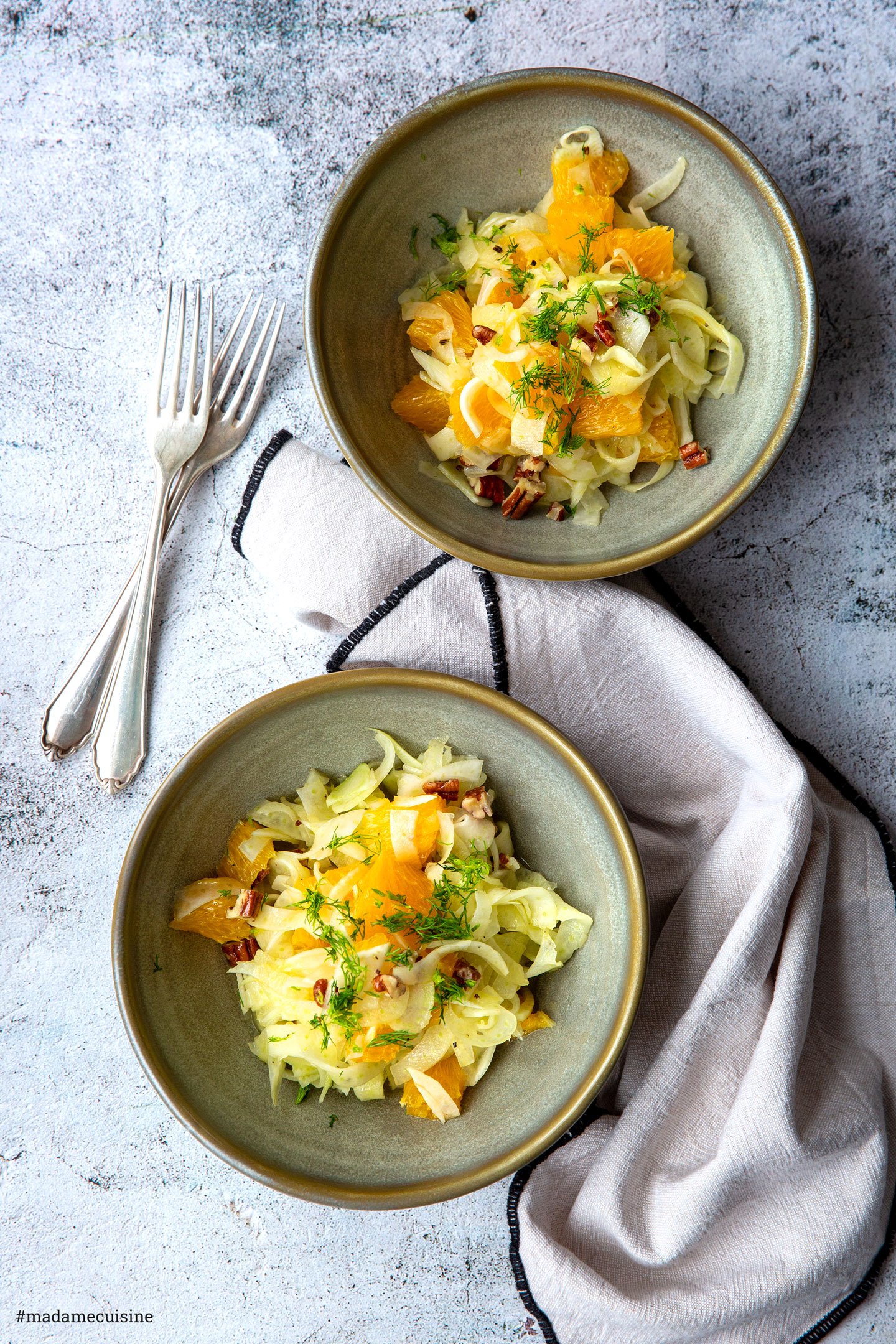 Fenchel-Orangen-Salat | Madame Cuisine Rezept