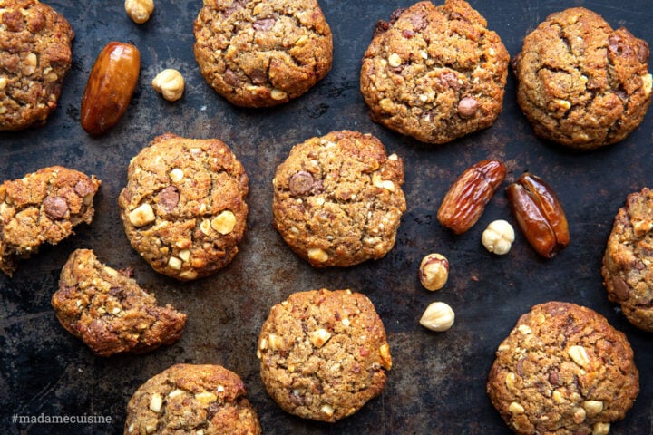 Dattel-Schoko-Cookies - Madame Cuisine