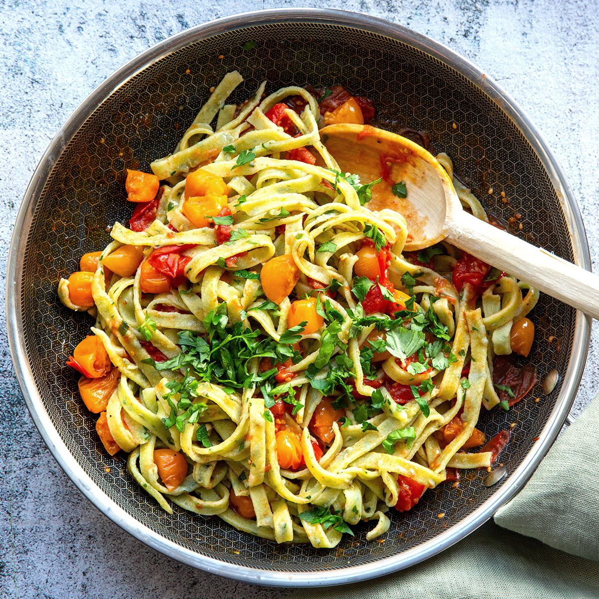 Bärlauch-Pasta selbstgemacht 