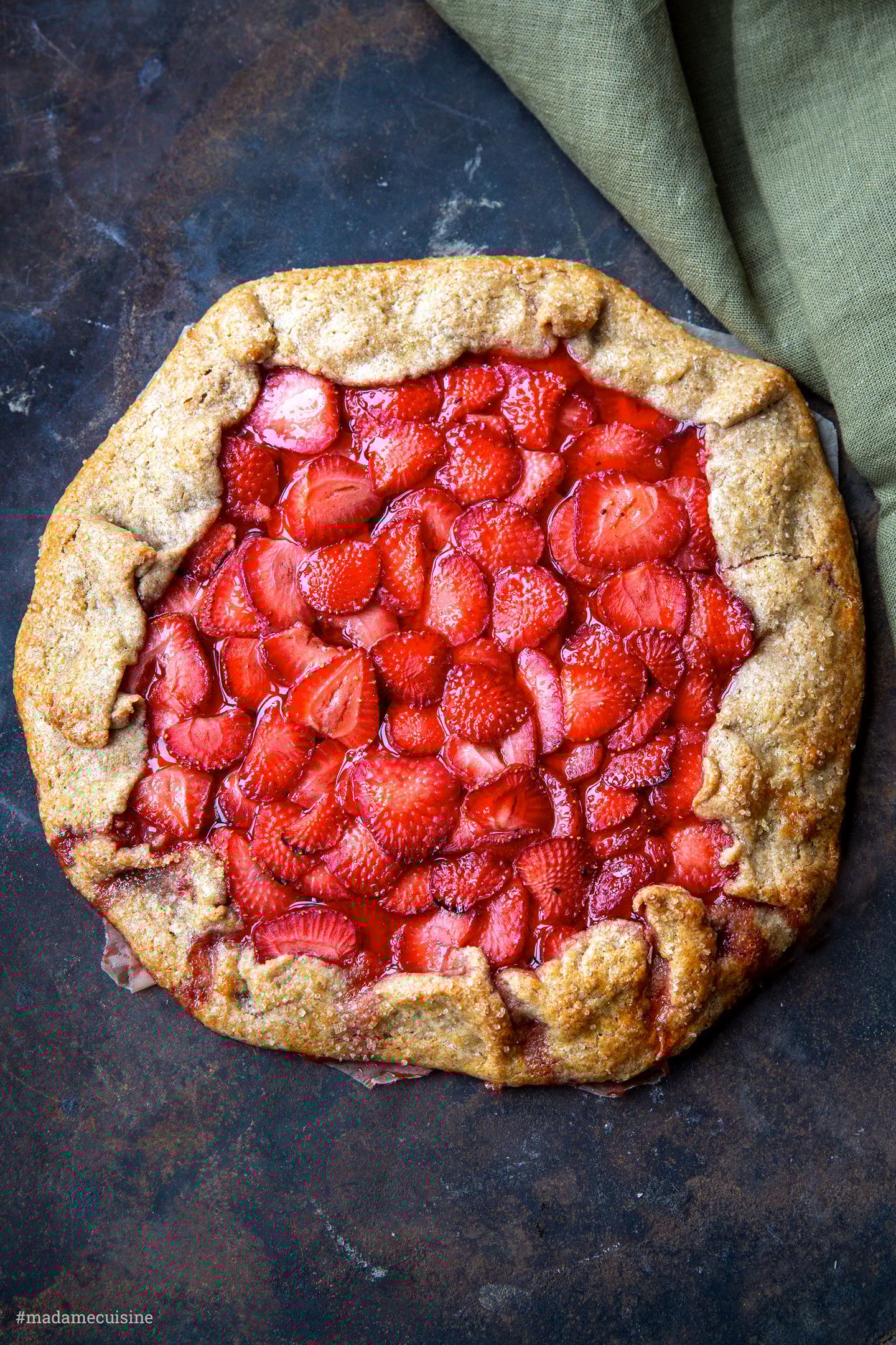 Erdbeer-Galette