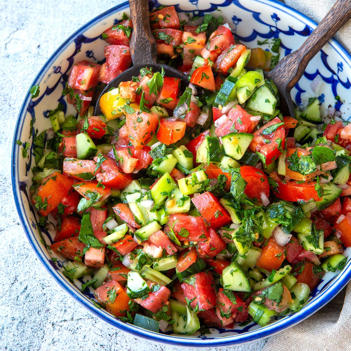 Türkischer Tomatensalat 