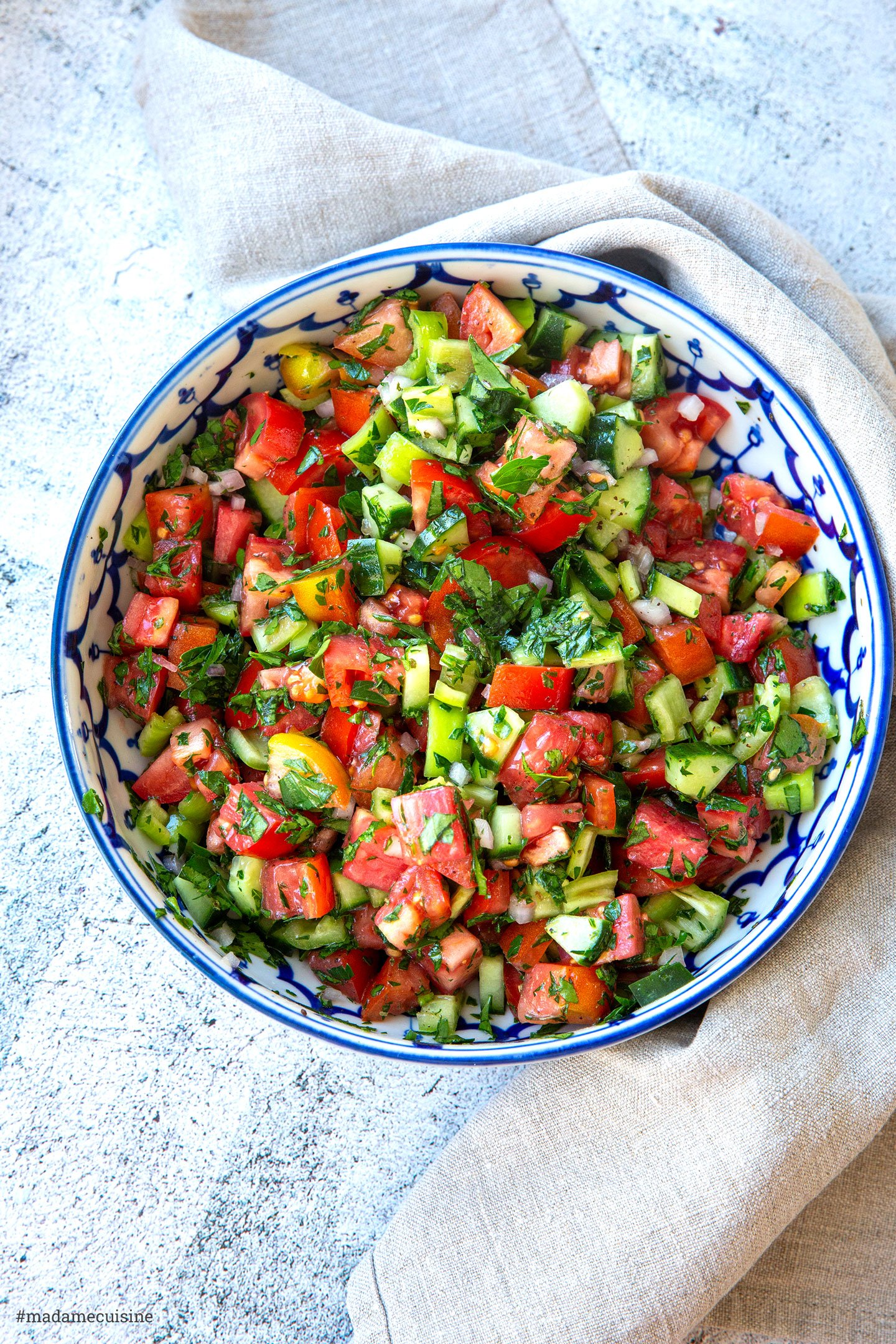 Türkischer Tomatensalat
