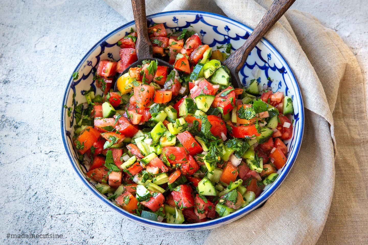 Türkischer Tomatensalat