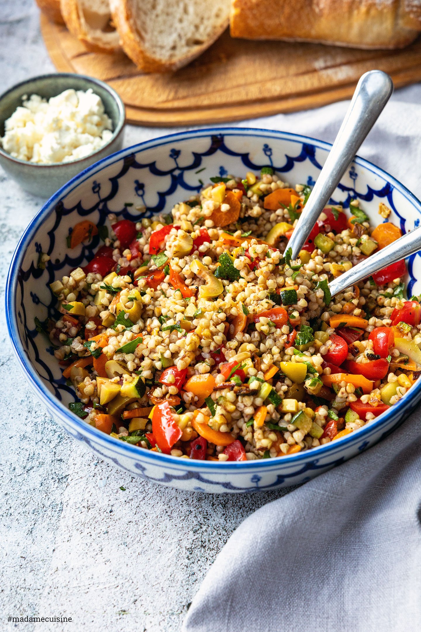 Mediterraner Buchweizensalat | Madame Cuisine Rezept