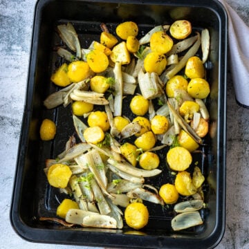 Kartoffel-Fenchel-Gemüse vom Blech | Madame Cuisine Rezept