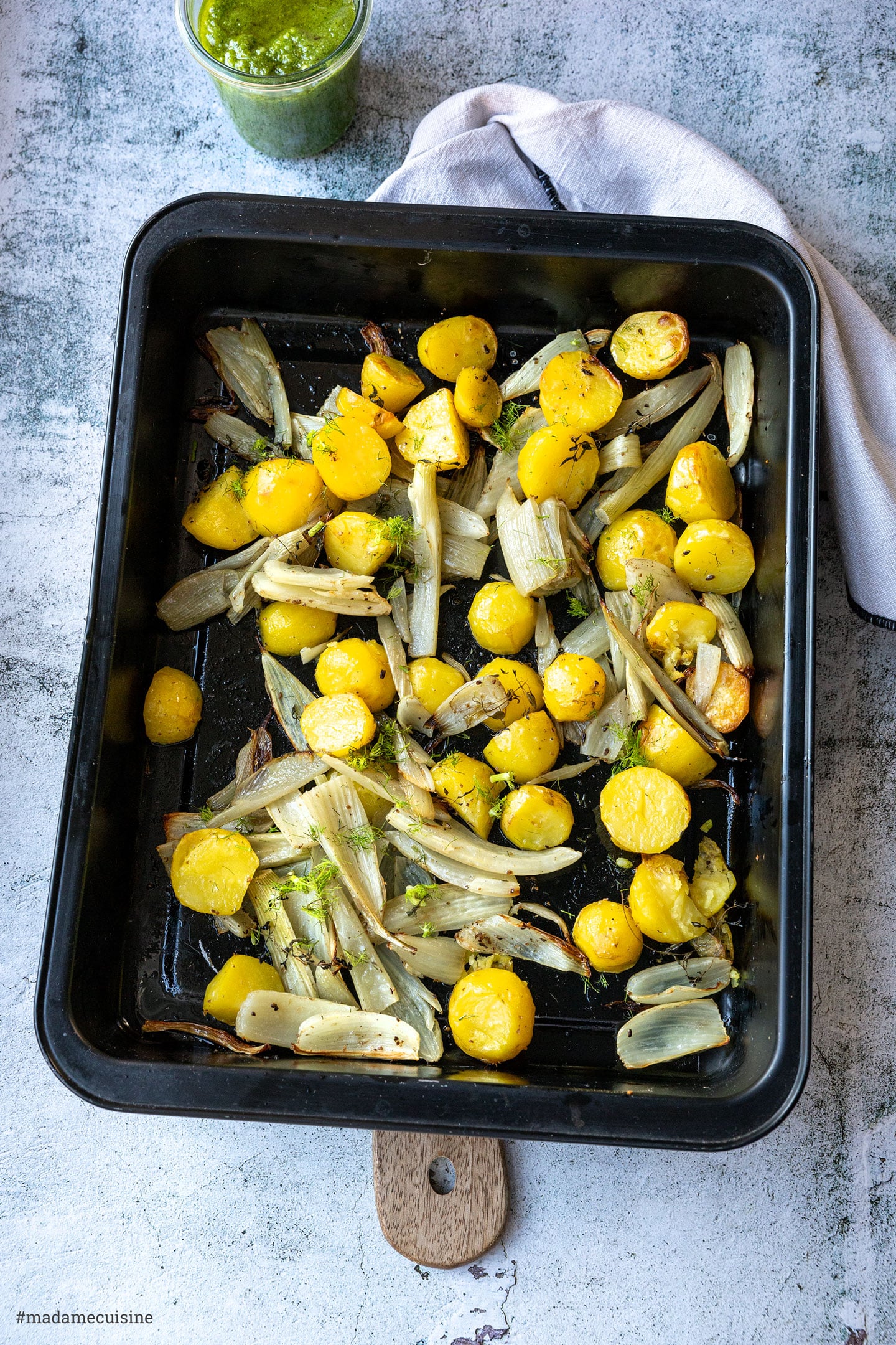 Kartoffel-Fenchel-Gemüse vom Blech | Madame Cuisine Rezept