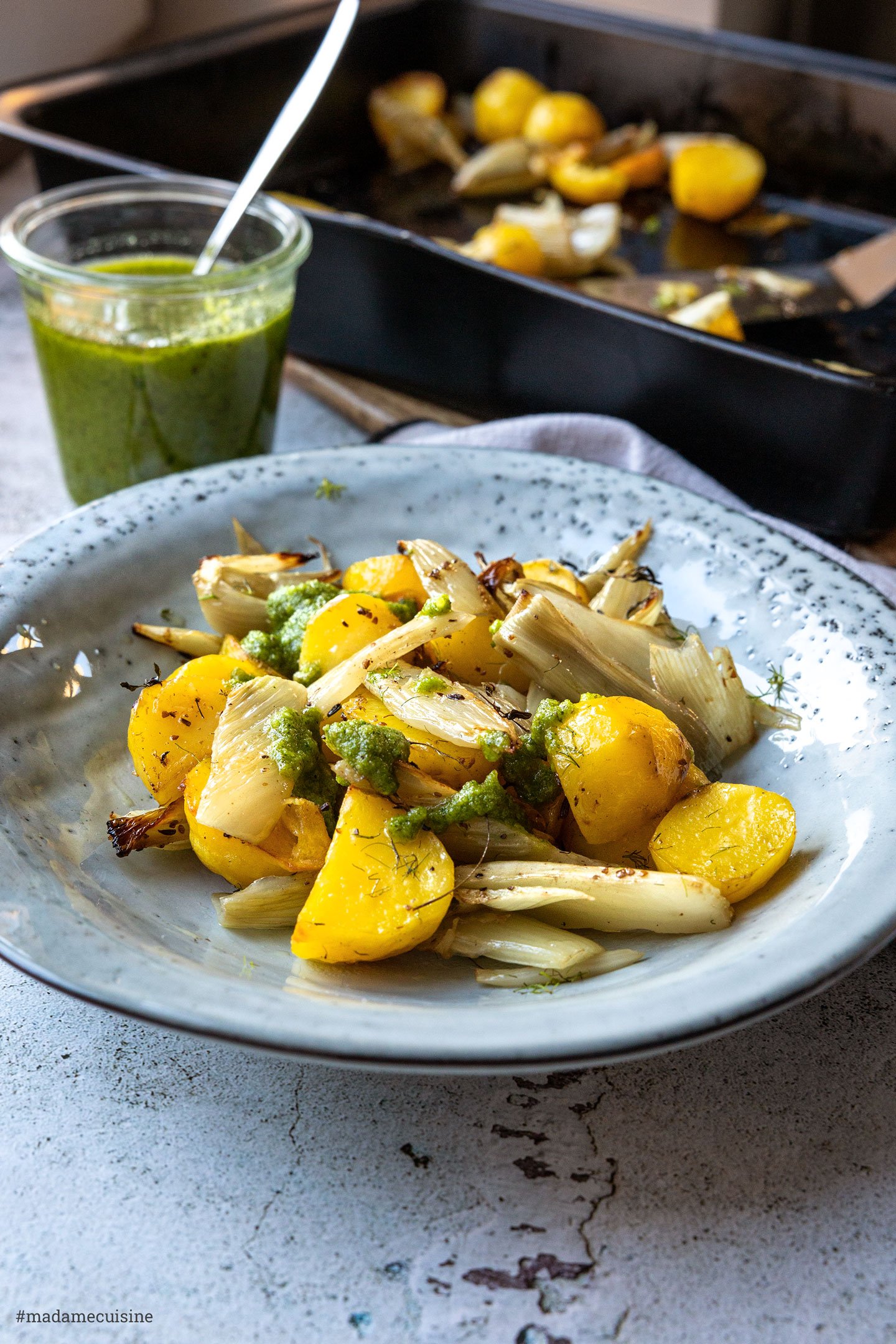 Kartoffel-Fenchel-Gemüse vom Blech | Madame Cuisine Rezept