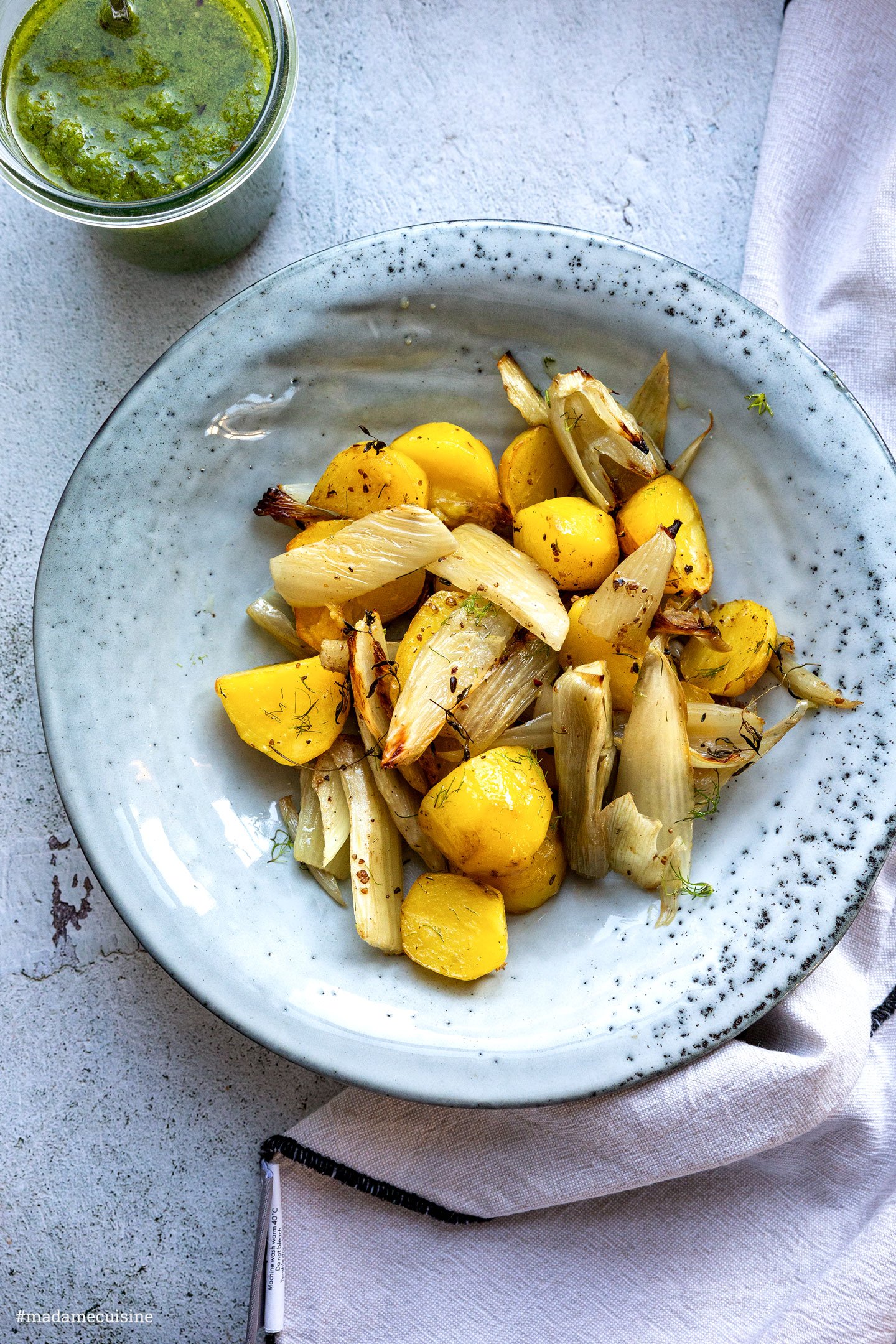 Kartoffel-Fenchel-Gemüse vom Blech | Madame Cuisine Rezept