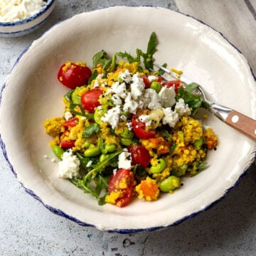 Quinoa-Salat mit Kurkuma | Madame Cuisine Rezept