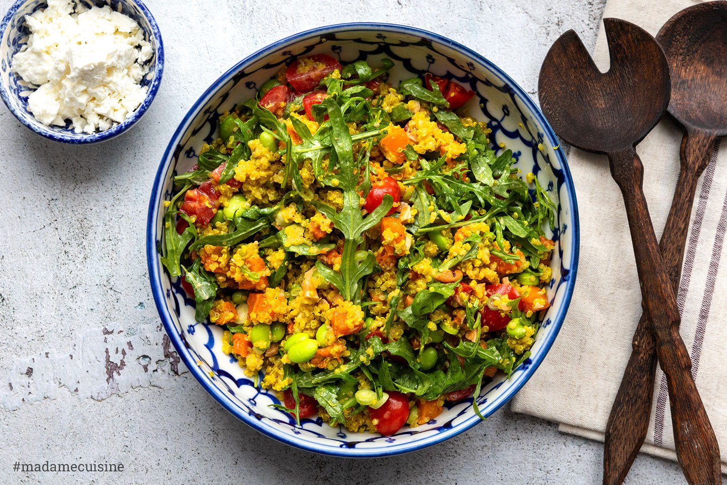 Quinoa-Salat mit Kurkuma | Madame Cuisine Rezept