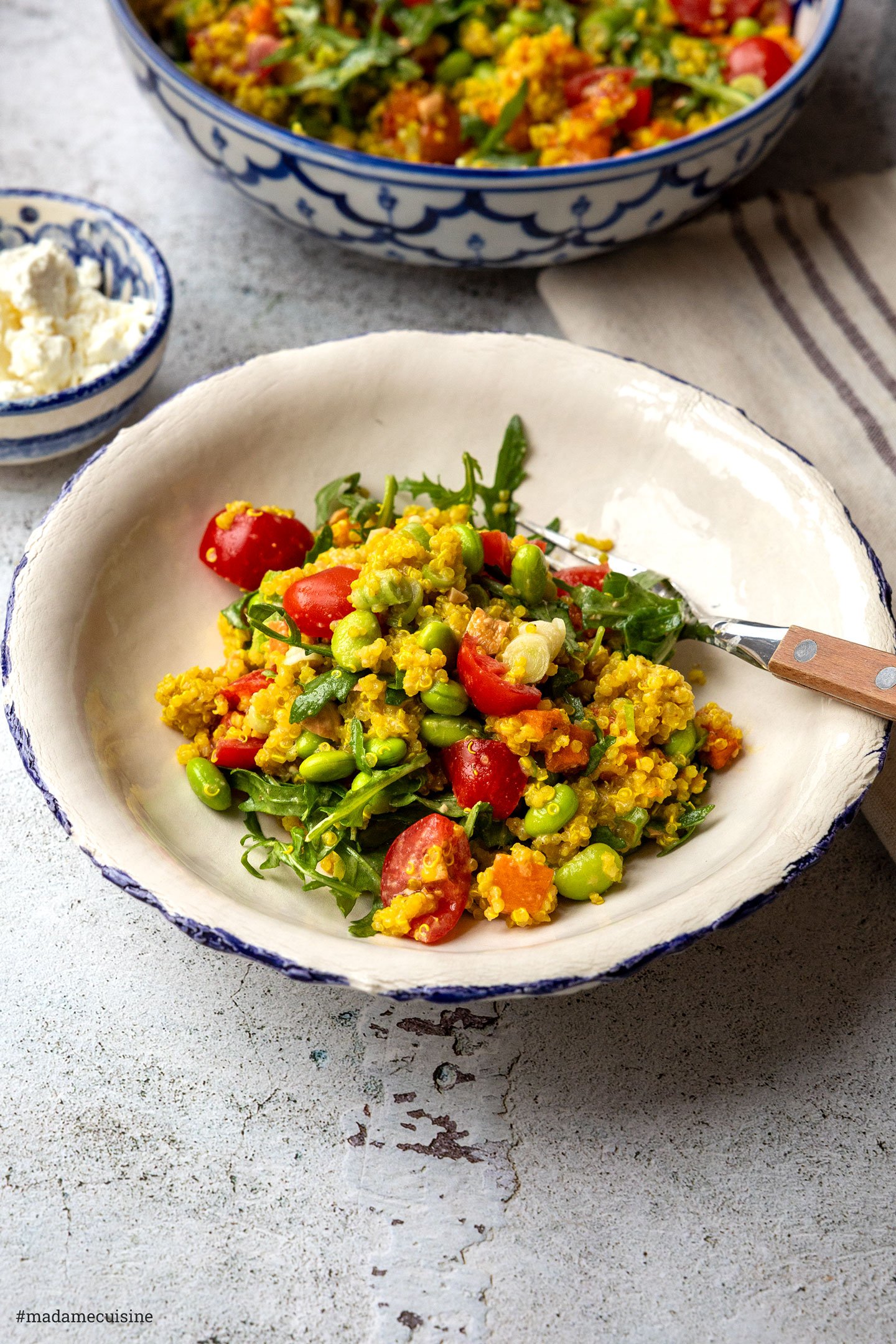 Quinoa-Salat mit Kurkuma | Madame Cuisine Rezept