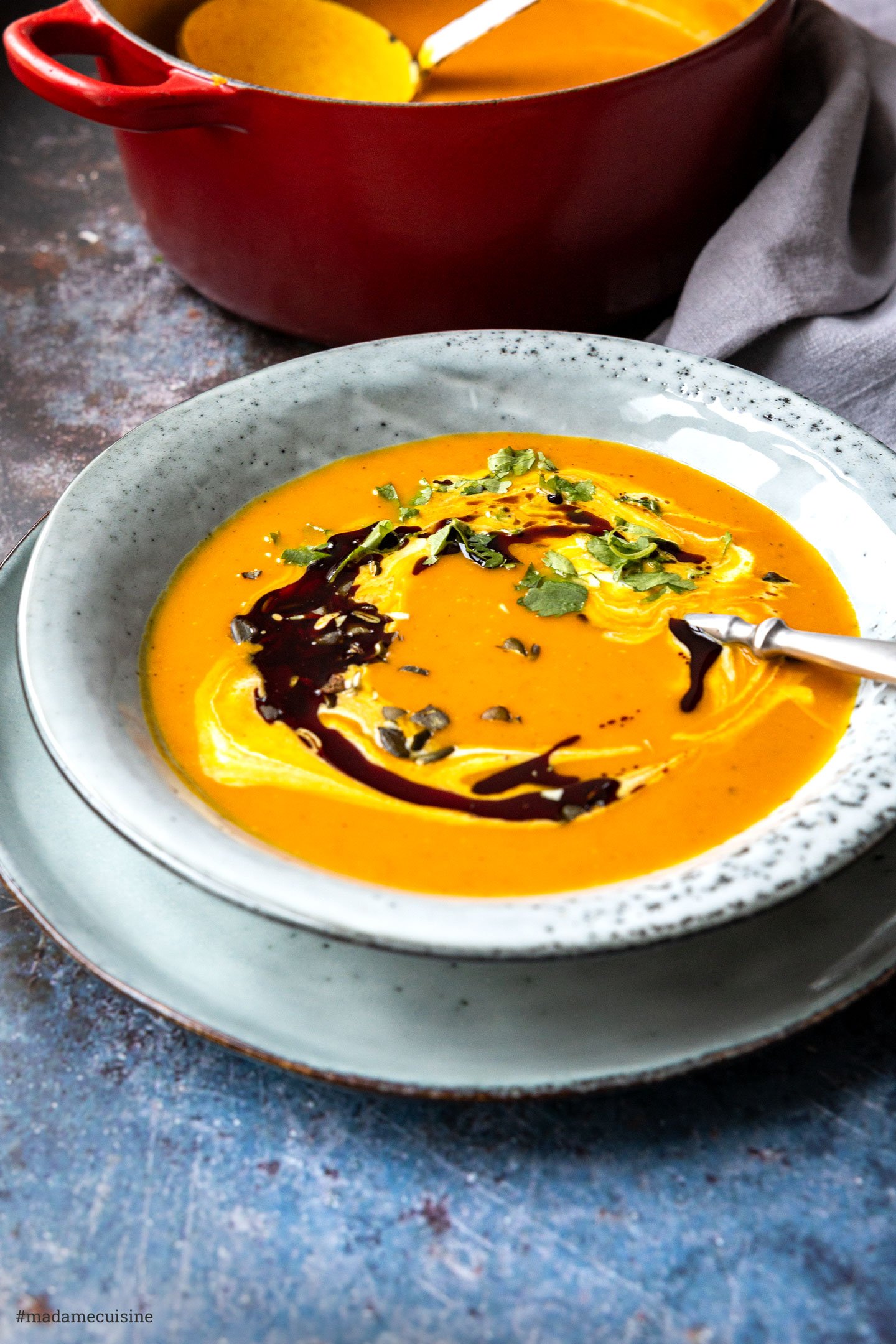 Schnelle Kürbissuppe | Madame Cuisine Rezept