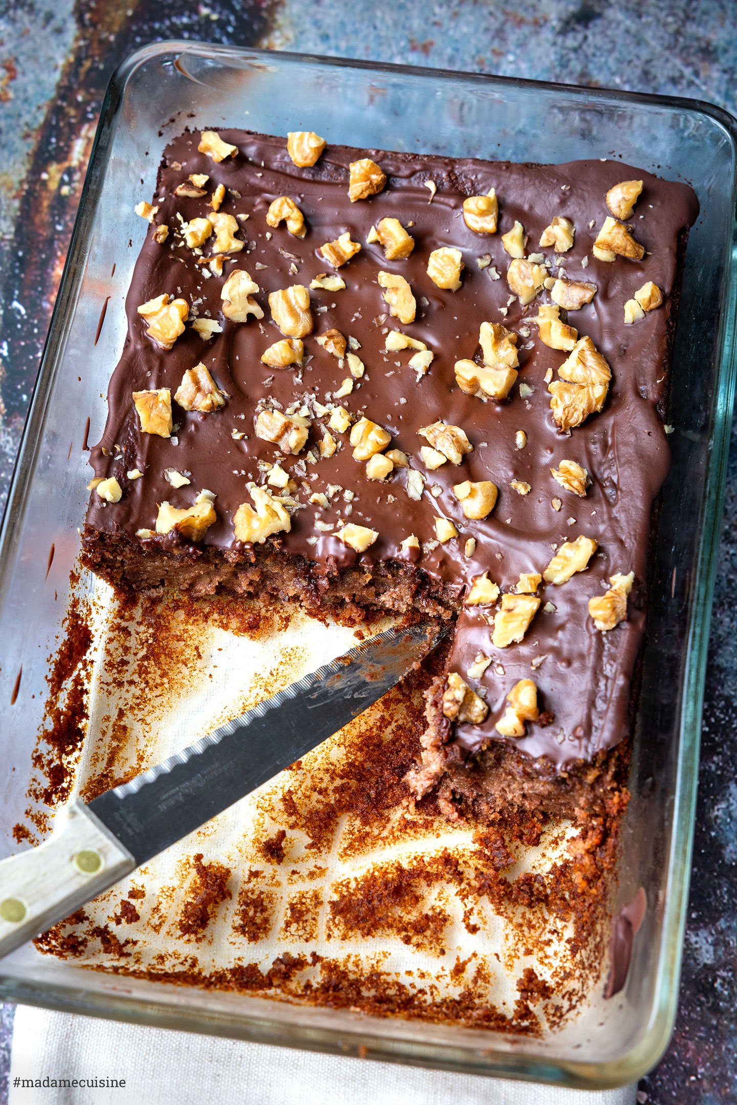 Dattel-Mandel-Brownies - Madame Cuisine