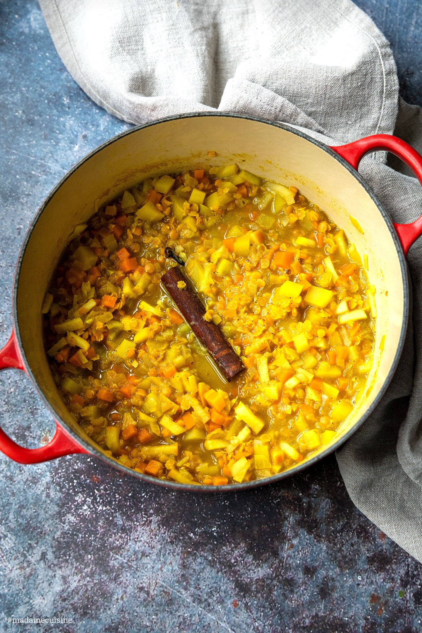 Mulligatawny Suppe – bekannt aus Dinner for One | Madame Cuisine Rezept