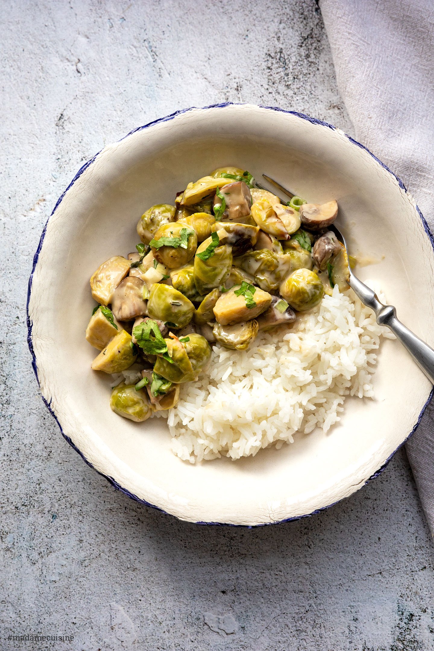 Rosenkohl-Pilz-Pfanne