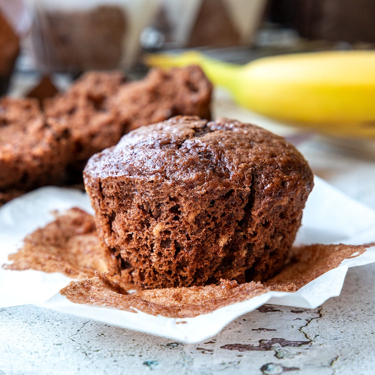 Schoko-Bananen-Muffins 