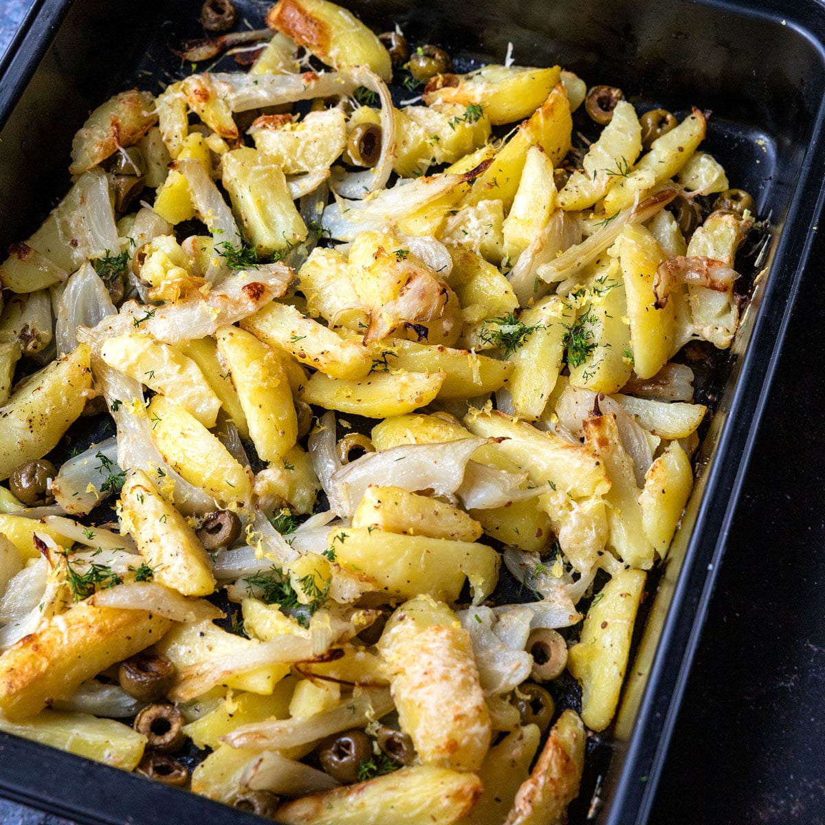 Kartoffel-Fenchel-Ofengemüse