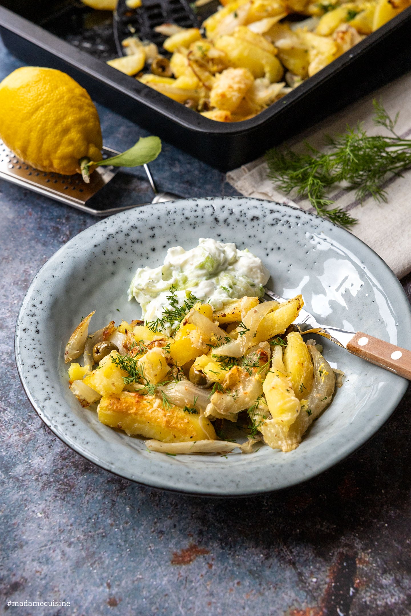 Kartoffel-Fenchel-Ofengemüse | Madame Cuisine Rezept