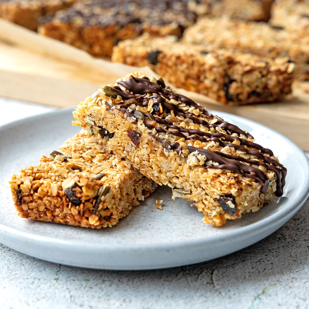 Selbstgemachte Müsliriegel 