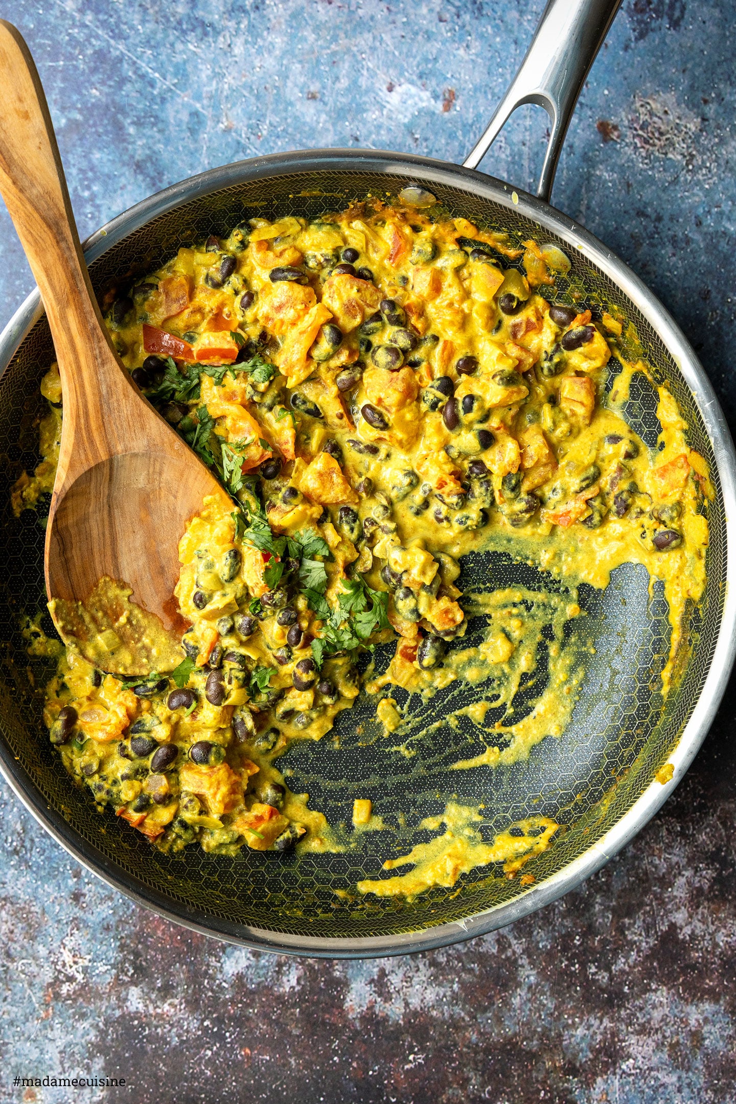 Schwarze-Bohnen-Curry